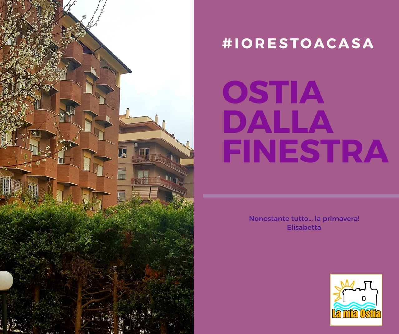 Ostia dalla finestra: mese di marzo